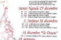 Natale 2025 - Orari celebrazioni